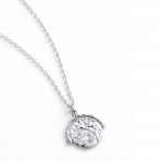 Necklace | Luna Pendant Necklace | Silver Necklace | Luna Pendant Necklace | Silver