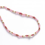 Necklace | Monique | Pink Necklace | Monique | Pink