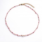 Necklace | Monique | Pink Necklace | Monique | Pink