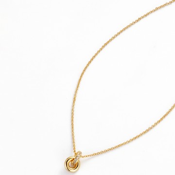 Mini Necklace | Elle | Gold