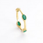Ring | Lucy | Beryl Emerald | Size 8 Ring | Lucy | Beryl Emerald | Size 8
